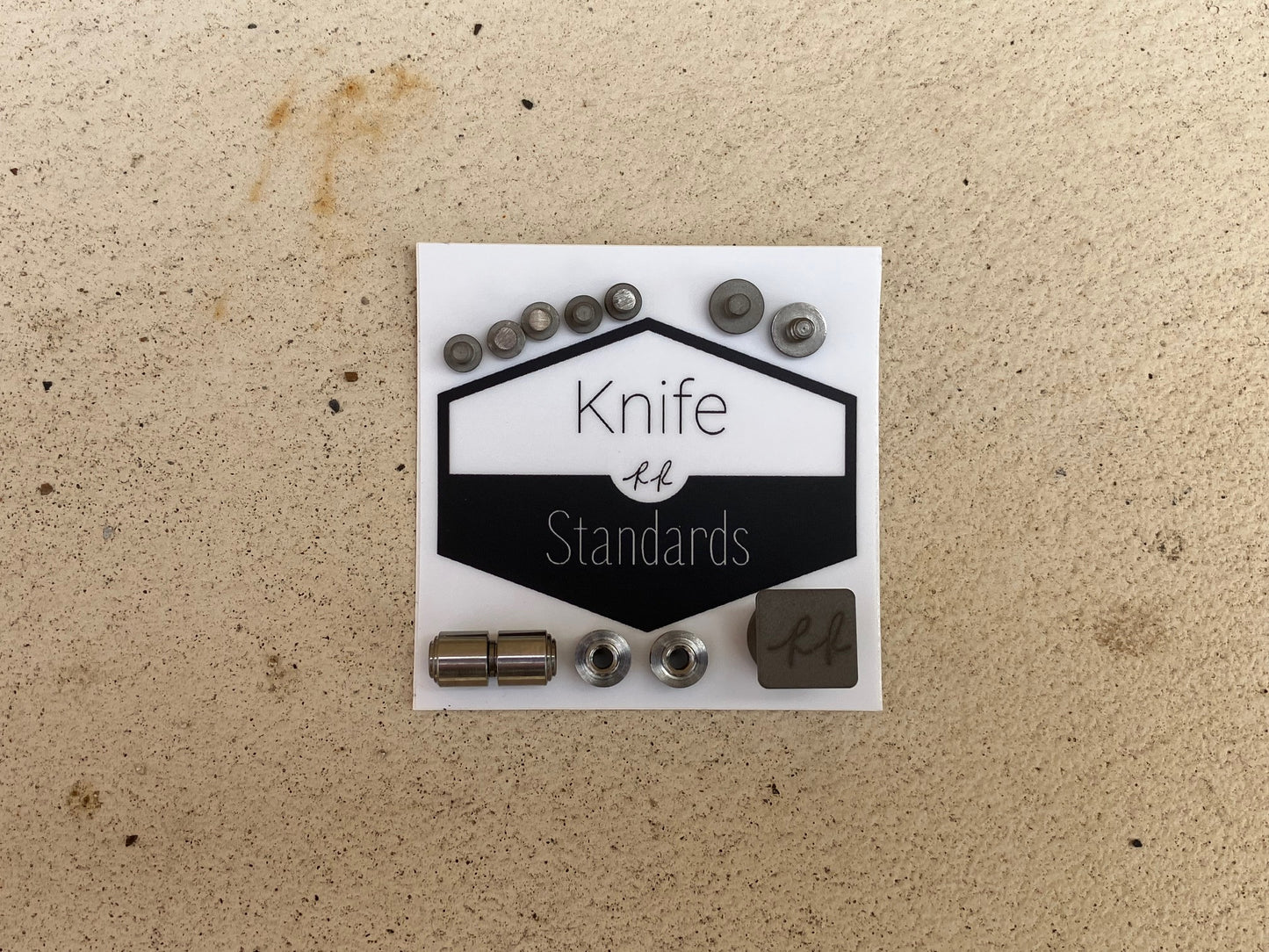 The RR Station Hardware Kit 'Dark Bead Blast/Satin'