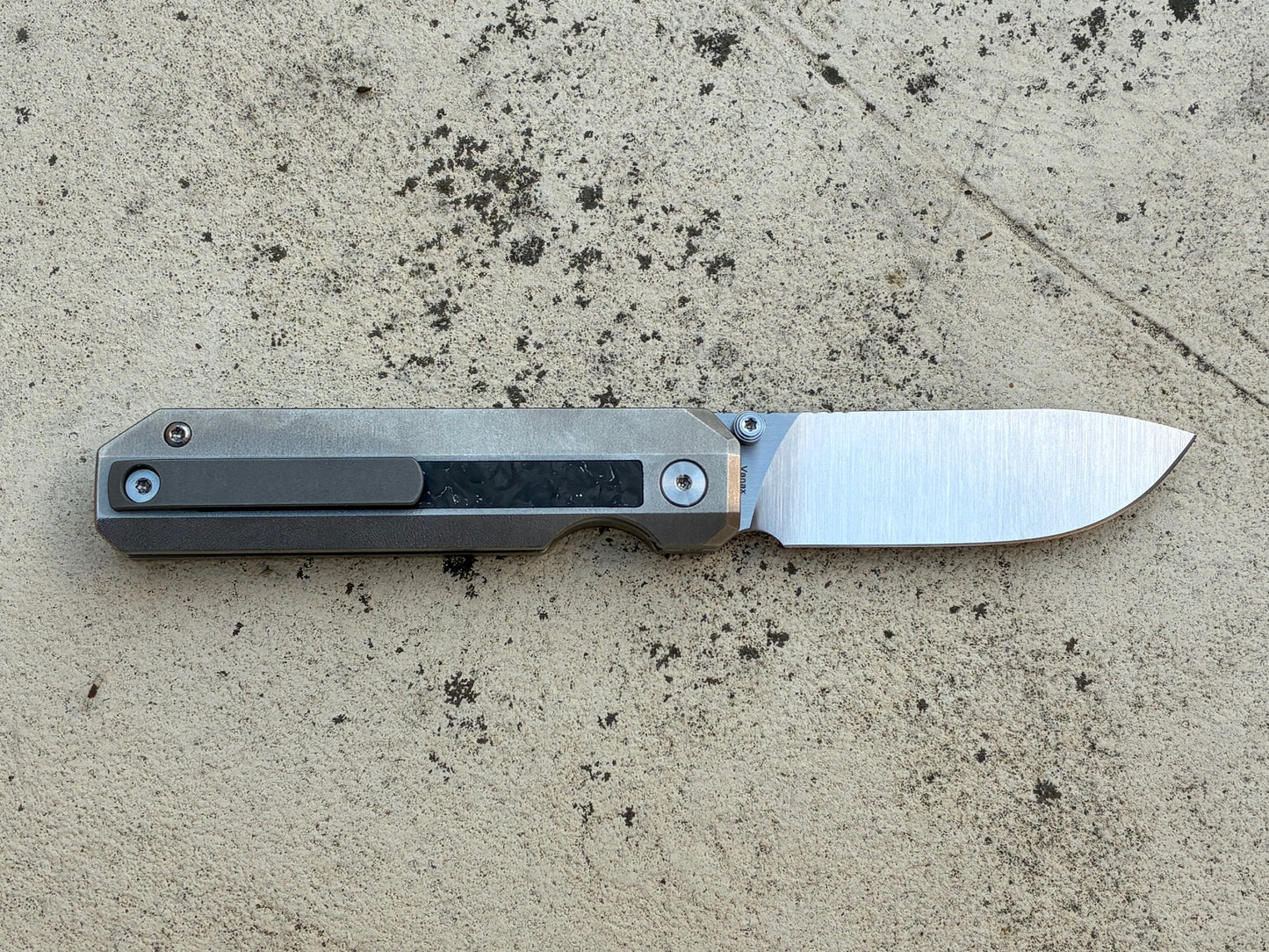 The RR3 'Space Silver' + Milled Titanium Clip