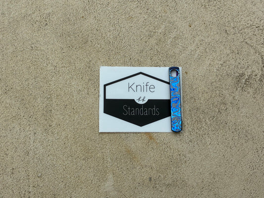 Milled Titanium Clip 'Zircuti' Batch 5