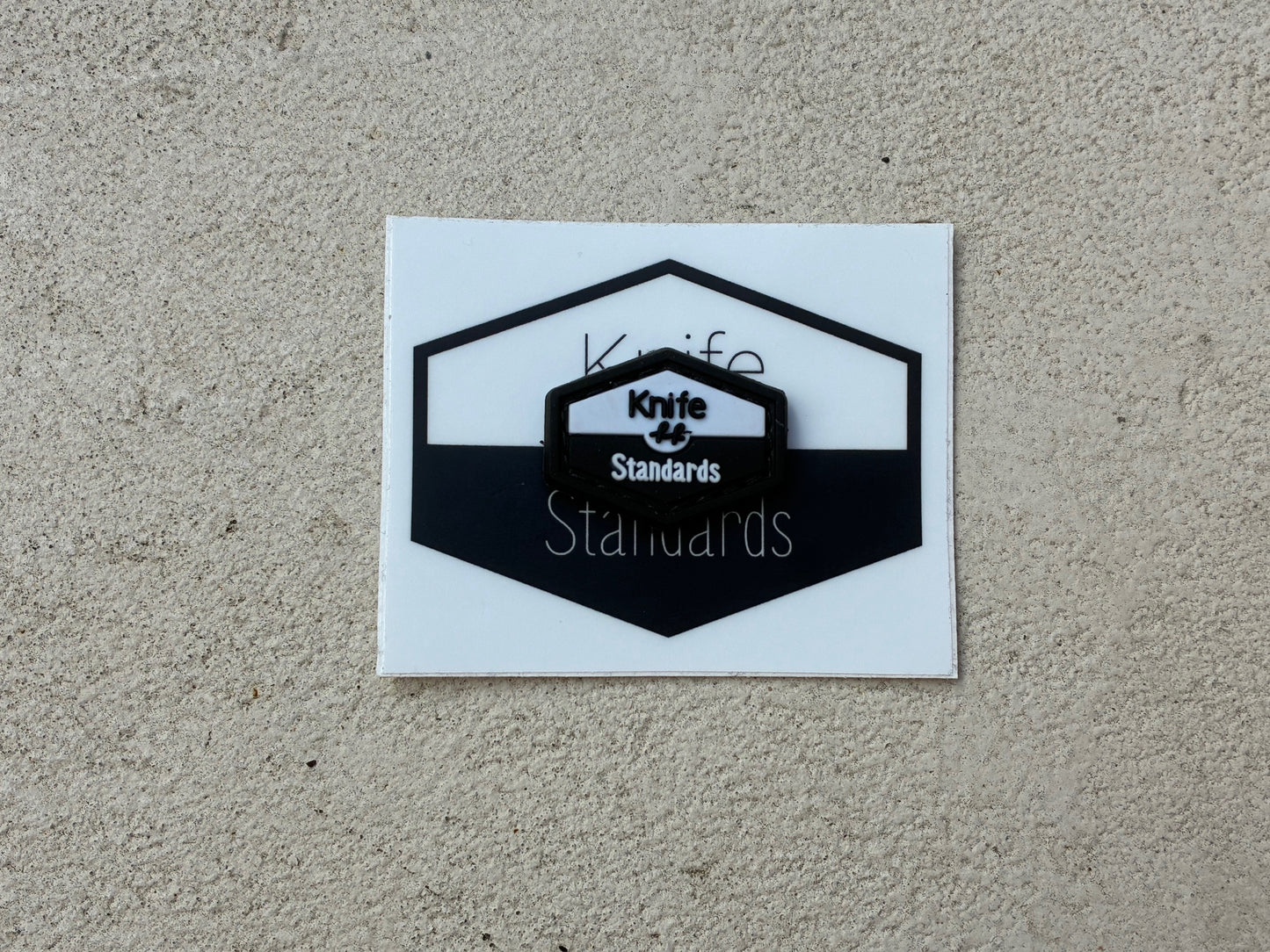 Knife Standards Logo 'Ranger Eye' Patch-Blue Glow